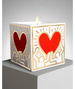 Keith Haring "Red Heart with Gold" Mum