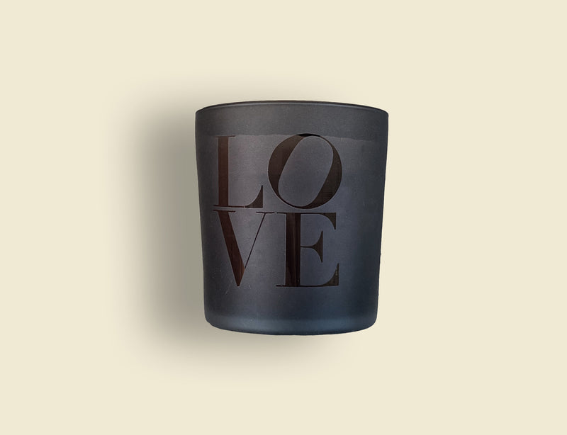 LOVE ANTHRACITE CANDLE